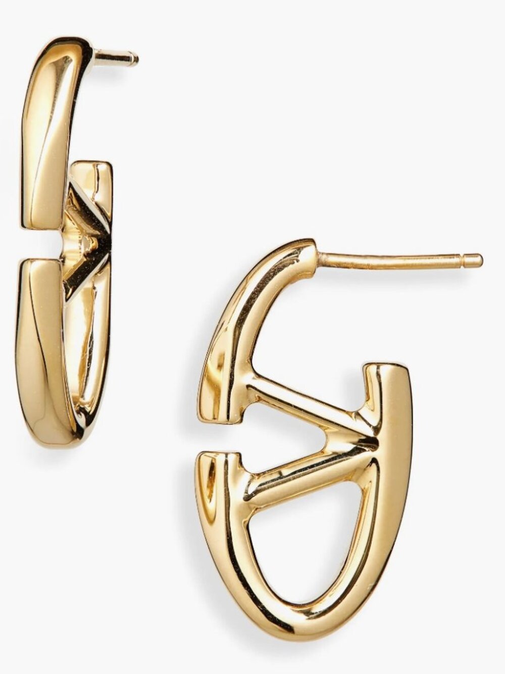 NEW The Bold Edition VLOGO Hoop Earrings Valentino Garavani